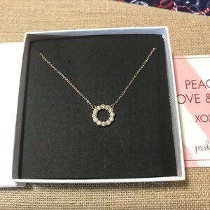 Park lane gold tone necklace